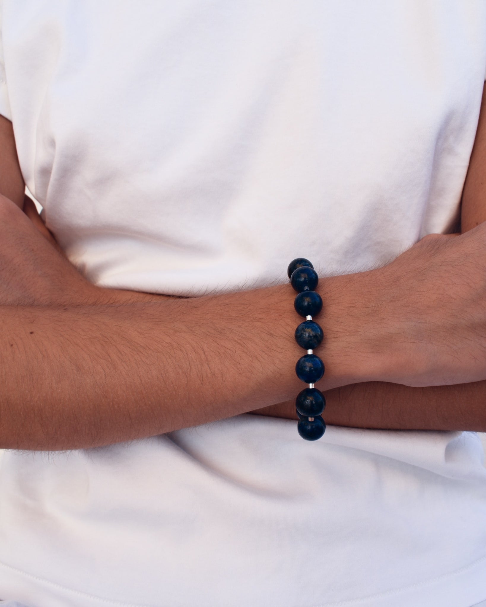 Azul Sulu Bracelet - Lapis Lazuli and Silver