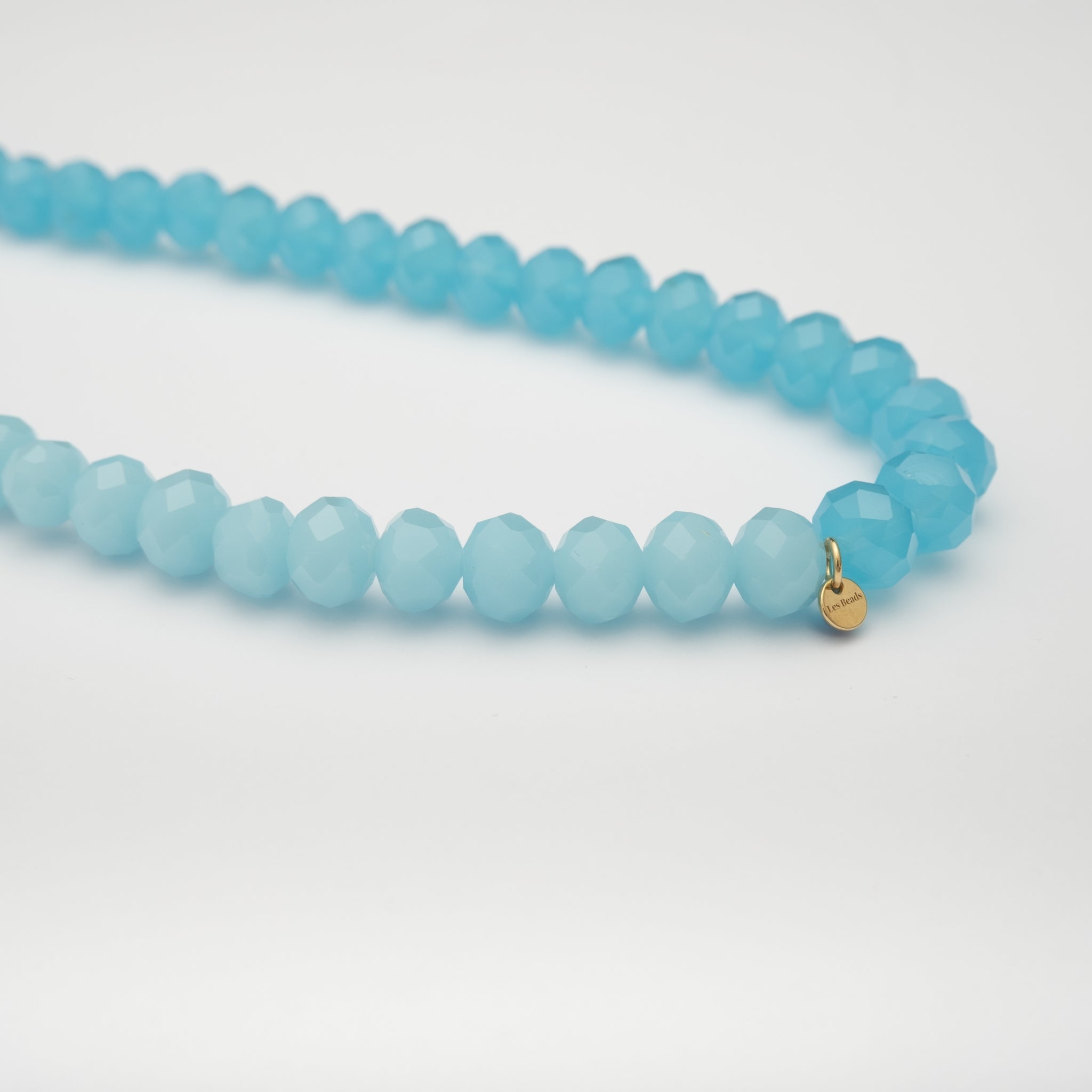 Kirimata Necklace - Aqua-Light Blue