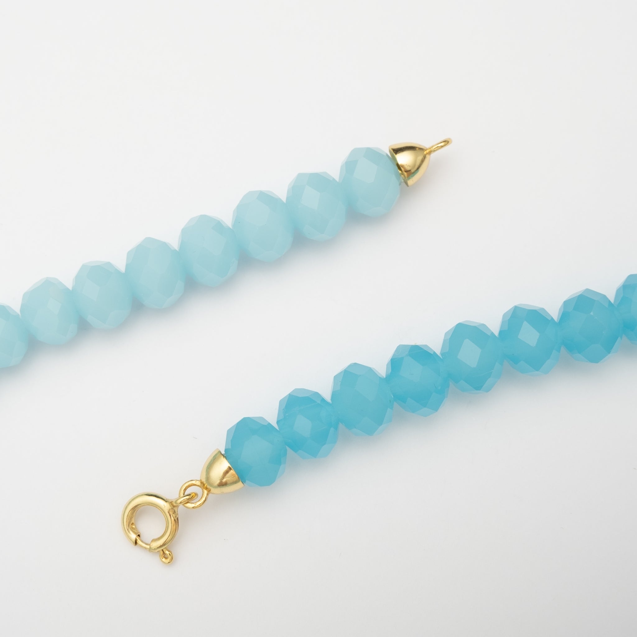 Kirimata Necklace - Aqua-Light Blue